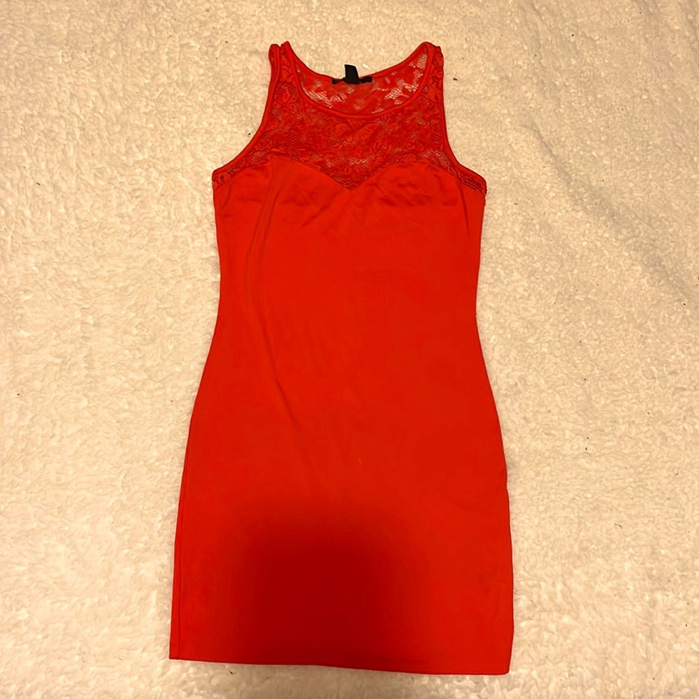 Red dress